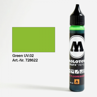 ЗАПРАВКА MOLOTOW GRAF-X NEON 30МЛ (зелёный) 